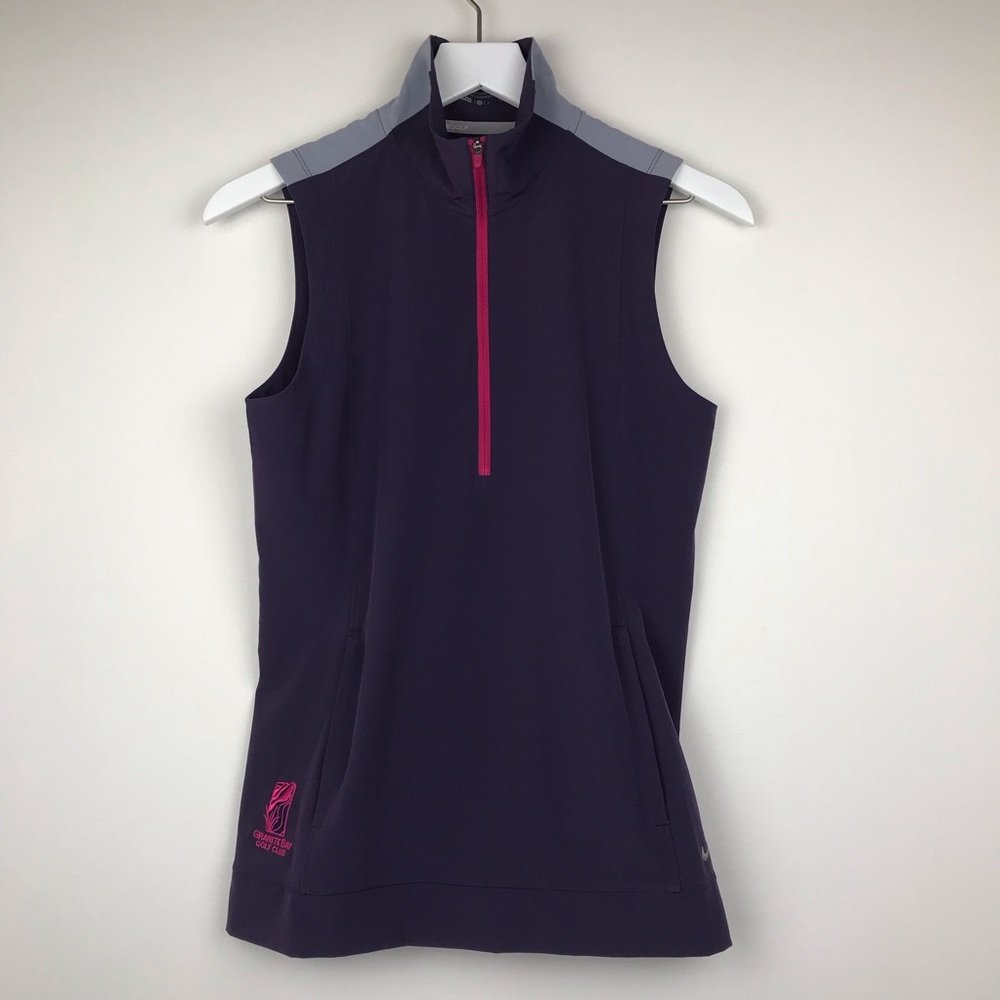 Nike Golf Purple Racerback Tank Top Granite Bay
